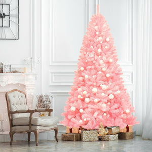 7.5 Feet Hinged Artificial Christmas Tree Full Fir Tree view 2