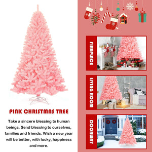 7.5 Feet Hinged Artificial Christmas Tree Full Fir Tree view 6