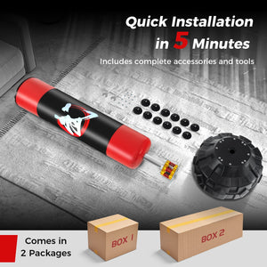 70 Inch Freestanding Punching Bag with Fillable Base 12 Suction Cups and Shock Absorbers view 9