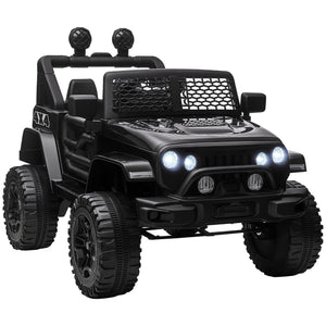 Aosom 12V Battery Powered Kids Ride On Car Off Road Truck Toy w/ Parent Remote