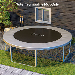 Trampoline Mat Replacement with Spring Pull Tool and 72 V-Hooks, Fits 12ft Trampoline, Using 5.5" Springs – view 15