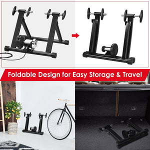 8 Adjustable Resistance Indoor Steel Bicycle Exercise Stand view 6
