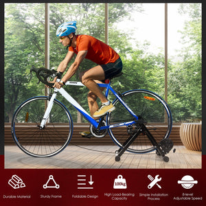 8 Adjustable Resistance Indoor Steel Bicycle Exercise Stand view 7