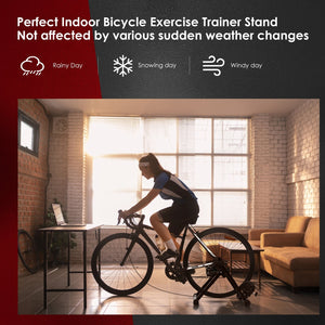 8 Adjustable Resistance Indoor Steel Bicycle Exercise Stand view 8