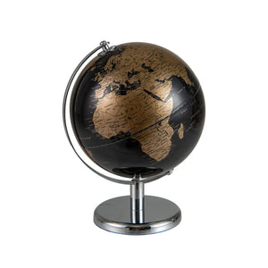 8 inches World Globe Modern Decorative Tabletop Earth Globe-Golden