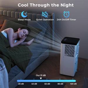 8000 BTU Portable Air Conditioner 3 in 1 Floor AC Unit view 5