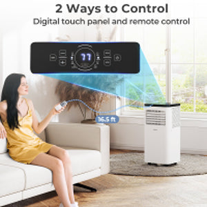 8000 BTU Portable Air Conditioner 3 in 1 Floor AC Unit view 9