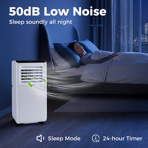 8000 BTU Portable Air Conditioner 3 in 1 Floor AC Unit with Fan and Dehumidifier view 7