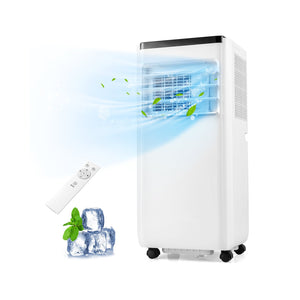 8000 BTU Portable Air Conditioner with Remote Control Cools up to 250 Sq.Ft view 9