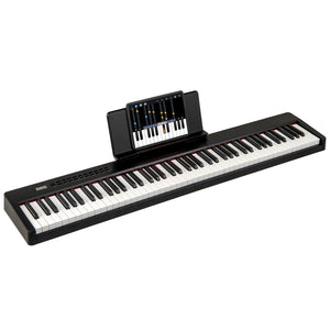 88 Keys Velocity-Sensitive Piano Keyboard with French DREAM Audio Source-Black view 6