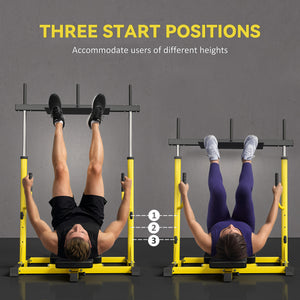 Soozier Leg Extension and Curl Machine, Adjustable Leg Extension Machine, 1" standard Plate Compatible, 660LBS Capacity