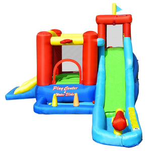 9-in-1 Inflatable Kids Water Slide Bounce House without Blower view 7