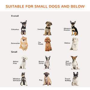 Freestanding Pet Gate, Folding Dog Gate with 2 Support Feet, 24" High, 3 Panels, for Small Dogs – view 6