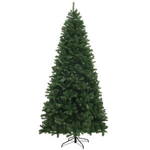 6ft Artificial Christmas Trees with Auto Open and Steel Base, Green – view 15