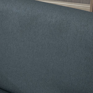 Accent Chairs with Cushioned Seat, Upholstered Linen-Feel Armchair with Adjustable Feet for Bedroom – view 13