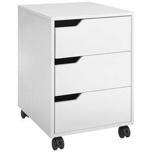 3 Drawer File Cabinet, Mobile Vertical Filing Cabinet with Wheels – view 15