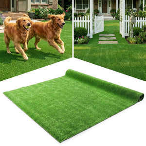 Artificial Turf Rug with Low 0.3 inch Pile Height-M view 3