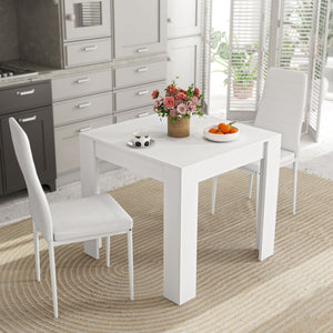 Dining Table Set for 2, Square Kitchen Table and Chairs – view 14
