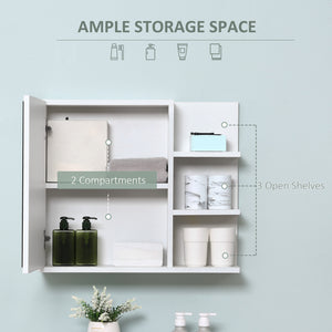 Medicine Cabinet with Mirror, Wall Mounted Bathroom Mirror Cabinet – view 10