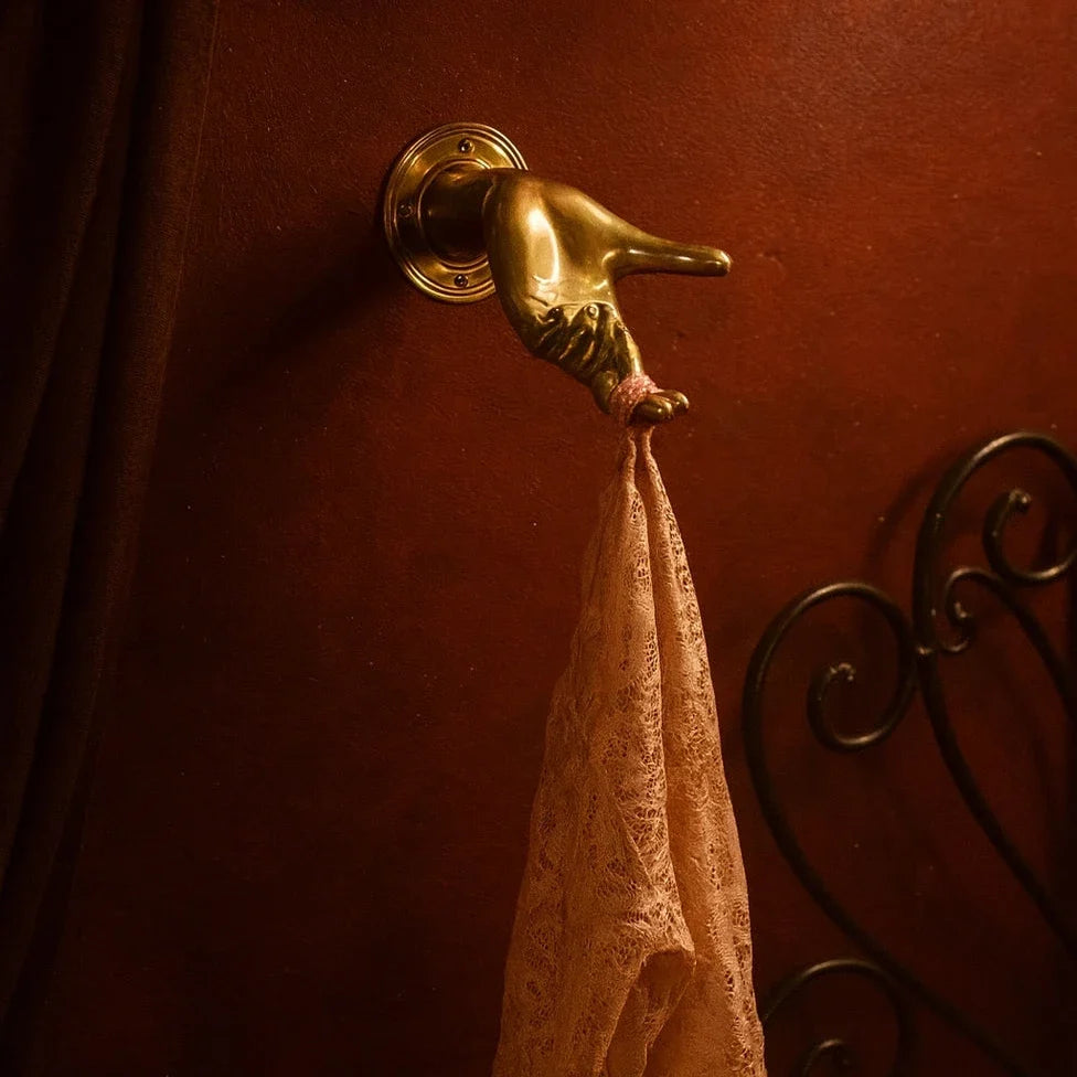 Brass Hand Sculpture