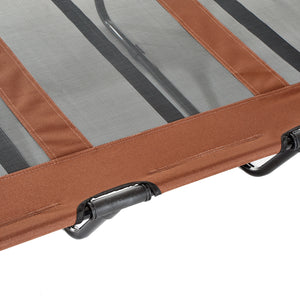 Elevated Dog Bed, Raised Dog Cot for XL Sized Dogs, Indoor & Outdoor, 48" x 36" x 9", Coffee