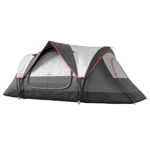 Camping Tent for 6 Man with 2000mm Waterproof Rainfly and Carry Bag for Fishing Hiking Festival, Dark Green – view 8