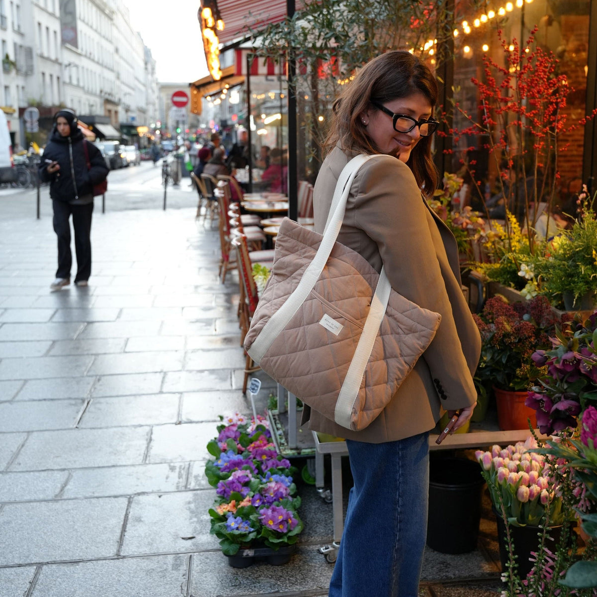 Dans le Sac Quilted Everyday Tote, Made in Quebec
