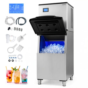 Freestanding Commercial Ice Maker 450 lbs/24H view 4