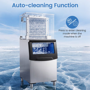 Freestanding Commercial Ice Maker 450 lbs/24H view 8