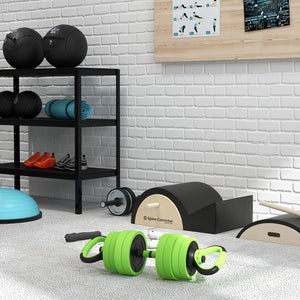 Soozier 44lbs 4-in-1 Adjustable Weight Dumbbell Set, Barbell, Kettlebell, Push Up Stand
