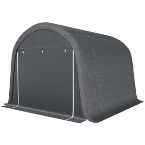 10' x 10' Outdoor Storage Tent, Heavy Duty and Waterproof Portable Shed for Bike, Motorcycle & Garden Tools
