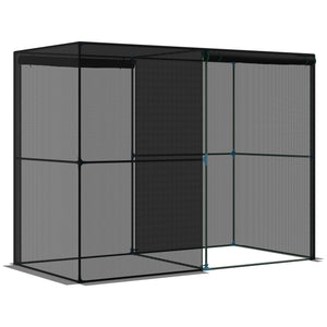 94.5''x47.25''x 72.75'' Heavy Duty Outdoor Greenhouse W/ Frame Garden Planting Warm House With Roll-Up
