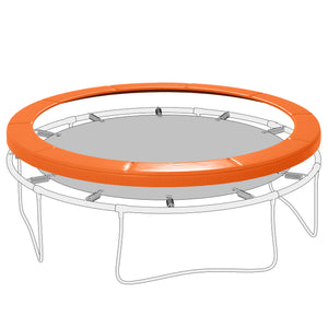 Soozier 14ft Trampoline Replacement Pad Trampolining Replacement Jump Bounce Exercise GYM Pad Only