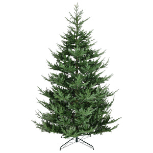 9ft Artificial Christmas Tree with Metal Base, Xmas Tree