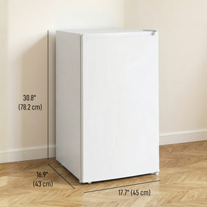1.1 Cu. Ft. Mini Freezer, Compact Upright Freezer with Reversible Door, Removable Shelf – view 51