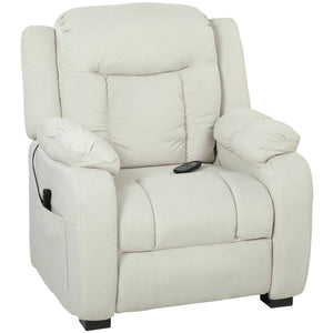 Massage Recliner Chair with Quiet Brushless Motor Pet-Friendly Fabric Power Recliner with 2 Memory – view 8