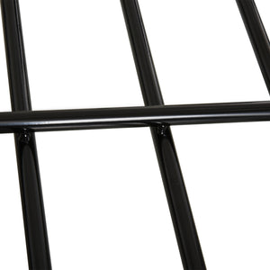 64"/43" x 39" Car Roof Rack, Length Adjustable Roof Basket, Universal Rooftop Cargo Carrier Basket with U-bolts, 220 lbs Capacity