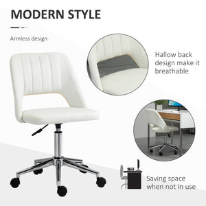 Mid Back Office Chair Velvet Fabric Swivel Scallop Shape Computer Desk Chair, Green – view 39