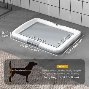 18" x 13" Pee Pad Holder, Dog Potty Tray for Indoor Outdoor – view 9