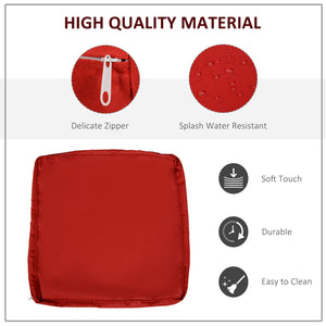 Outdoor 14pc Patio Rattan Sofa Set Cushion Polyester Cover Replacement Set - No Cushion Included Beige – view 30
