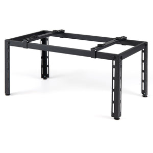 Mini Split Ground Stand Adjustable for 9000-36000 BTU Ductless Air Conditioners Heat Pump-Black