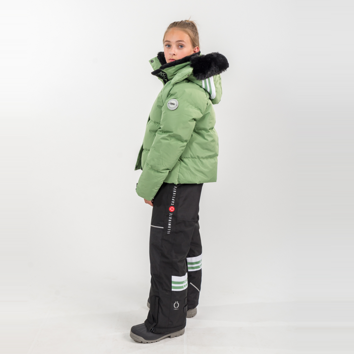 FINAL SALE - Nikki’s Cropped Ski Jacket & Pants Snowsuit