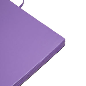 Soozier 4'x10'x2" Folding Gymnastics Tumbling Mat, Exercise Mat with Carrying Handles for Yoga, MMA, Martial Arts