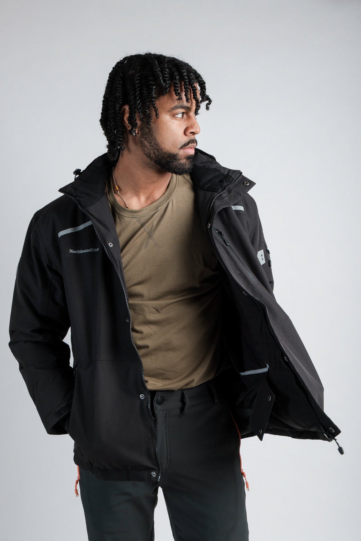 Men's Apex Waterproof Jacket - Northbound Gear 8000MM Waterproof Winter Jacket