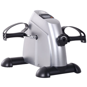 Soozier Portable Mini Pedal Exercise Bike Indoor Cycle Fitness Arm Leg w/ LCD Display