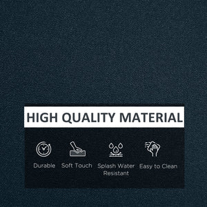 Outdoor 14pc Patio Rattan Sofa Set Cushion Polyester Cover Replacement Set - No Cushion Included Beige – view 16