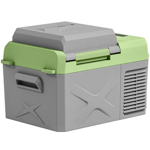 12 Volt Car Refrigerator, 12QT Car Fridge Electric Cooler, 12/24V DC and 110-240V AC, -4℉~68℉, Portable Refrigerator