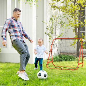 Soozier Volleyball Rebounder Net, Adjustable Soccer Rebounder, Baseball Volleyball Training Equipment Aid