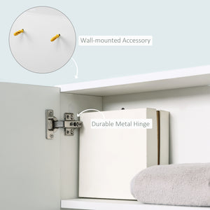 Medicine Cabinet with Mirror, Wall Mounted Bathroom Mirror Cabinet – view 12