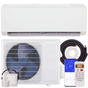 23000 BTU Mini Split Air Conditioner, 22 SEER2 230V Wifi Enabled Inverter AC Unit & Heat Pump Cools up to 1500 Sq. Ft